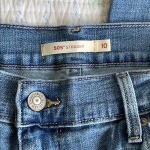 Levi’s 505 Straight Leg size 10S (W30 X L30)